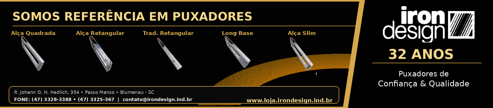 Iron Puxadores