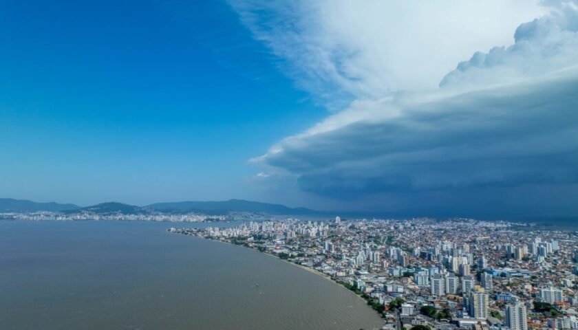 Semana será marcada por mudança no tempo e aumento do risco de temporais em Santa Catarina