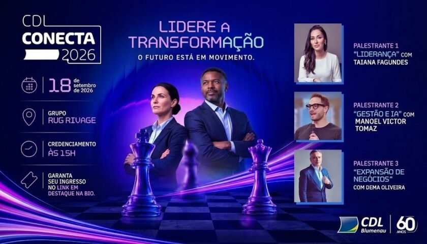 Últimas vagas: CDL Conecta 2026 divulga programação completa