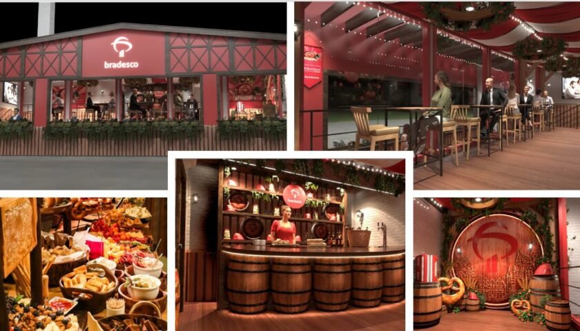Bradesco leva experiências interativas para a 41ª Oktoberfest Blumenau