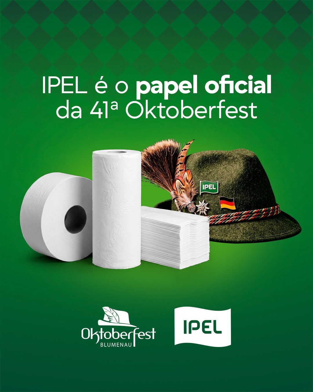 IPEL é novamente o Papel Oficial da Oktoberfest Blumenau e leva novidades para a festa