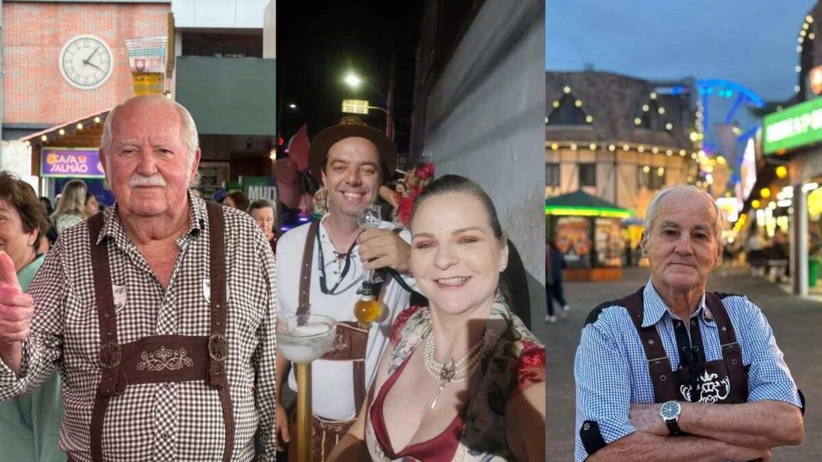 Trajetórias pessoais se conectam em todas as 41 edições da Oktoberfest Blumenau